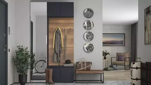 Стенка для прихожей Лаура