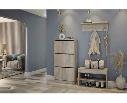 Стенка для прихожей Лофт 117.13