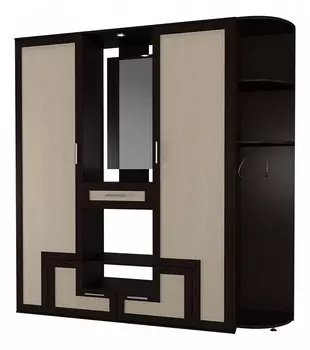 Стенка для прихожей Мебелайн-16