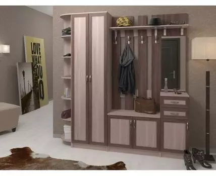 Стенка для прихожей-Р Горизонт