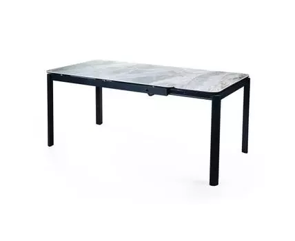 Стол Alpha 140 (черный, серый, 85)