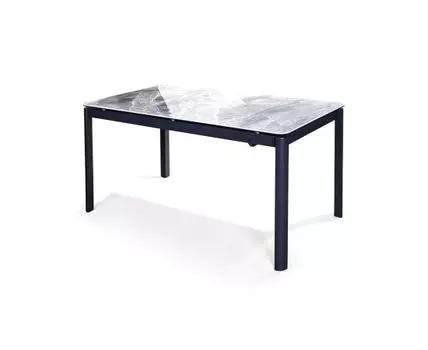 Стол Alpha 160 (черный, серый, 90)