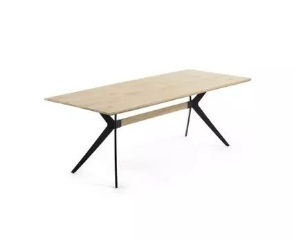 Стол Amethyst 160х90 беленый дуб