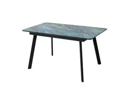 Стол АРУБА 140 (бирюзовый, черный, 80)