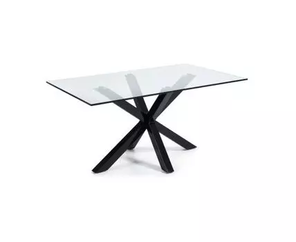 Стол Arya 160x90 стекло черный