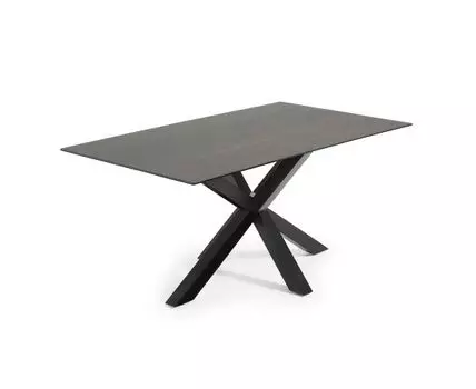 Стол Arya 180x100 керамика серый