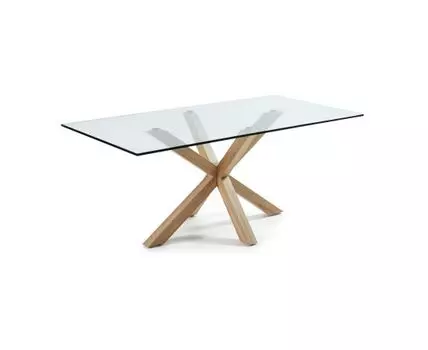 Стол Arya 200x100 металл стекло