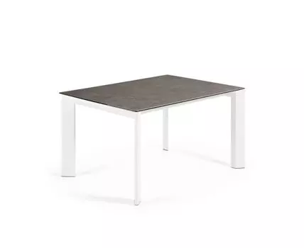 Стол Atta 140 (200) x90 белый керамика