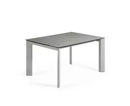 Стол Atta 140 (200) x90 керамика серый