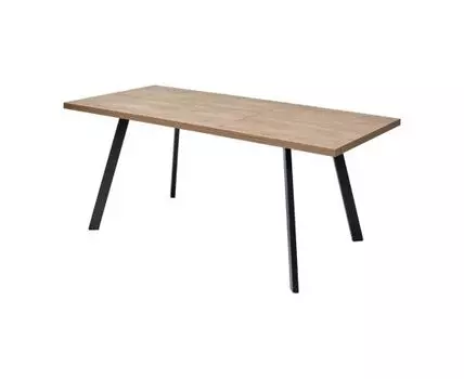 Стол BRICK M 140 (дуб, черный, 85)