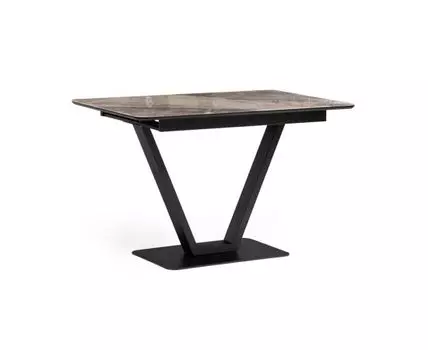 Стол Bugun (черный, светло-коричневый, 80)