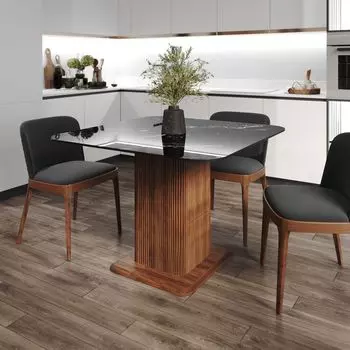 Стол Denver 110, квадрат глянец