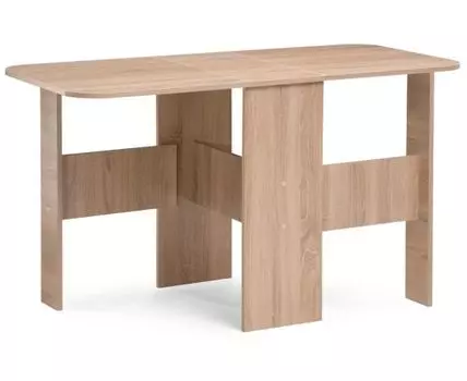 Стол деревянный Мечта 131х60х75 дуб сонома