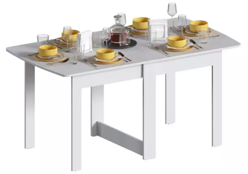 Стол деревянный СтК4 161,5х86,5х78,5 белый