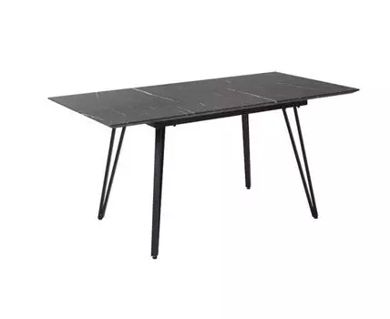 Стол Диего раскладной (Черный, 140-180)