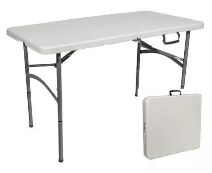 Стол для пикника Кейт 122 (74, 61, Чемодан, Белый, 122)