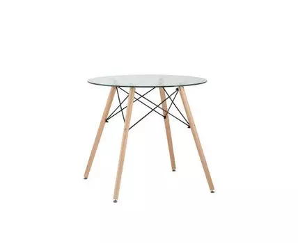 Стол DSW D80 стеклянный