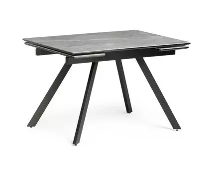 Стол Габбро (черный, серый, 80)