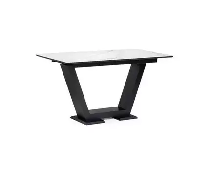 Стол Imatra (белый, черный, 80)