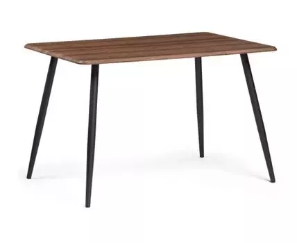 Стол Kangas (темно-коричневый, черный, 80)