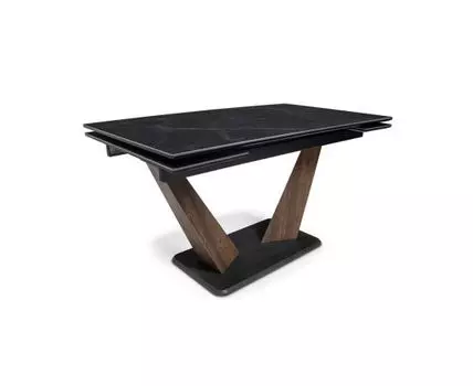 Стол Keli (черный, коричневый, 80)