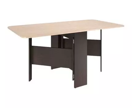 Стол-книжка Мечта 2 (75.1, 80, Раскладные, Темное-светлое дерево, 23.2)