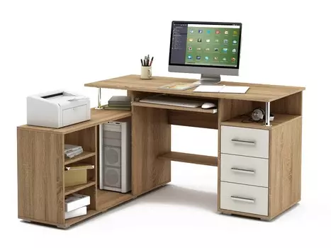 Стол компьютерный Амбер-11