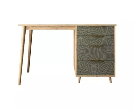 Стол Line (серый, светло-коричневый, 120)