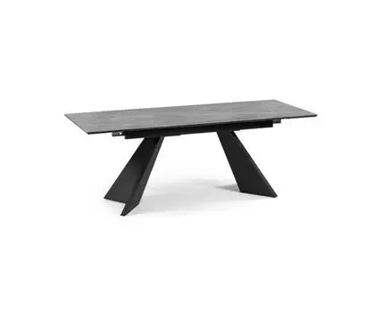 Стол Livi (серый, черный, 80)