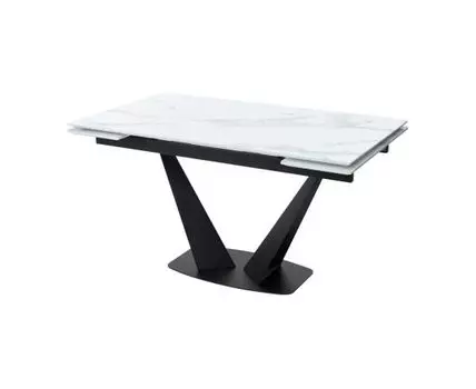 Стол Ниагара 140 (белый, черный, 80)