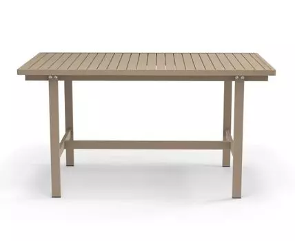 Стол обеденный алюминиевый Scandi