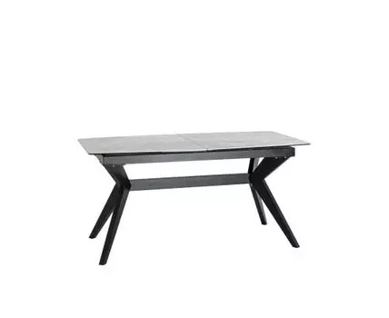 Стол обеденный Аркада раскладной 160-210*90 керамика темная
