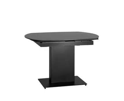 Стол обеденный Хлоя раскладной 120-180*90 керамика темная