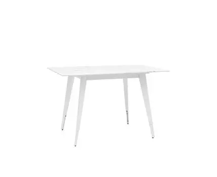 Стол обеденный Ричмонд 120*80 белый стеклянный