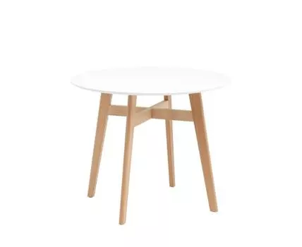 Стол обеденный Target Circle 90*90 белый