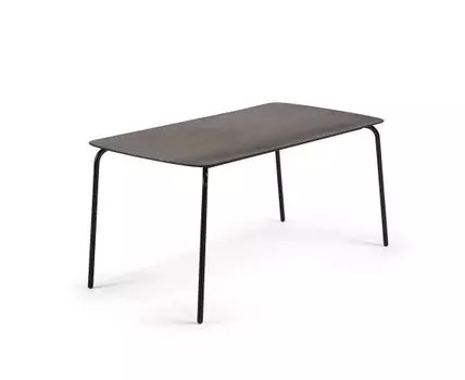 Стол обеденный Tramp 160x80 черный