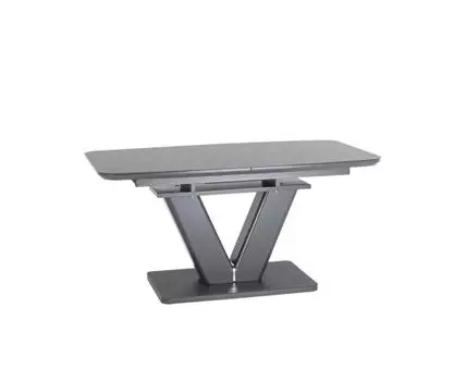 Стол обеденный Вильнюс раскладной 160-200*90 серый