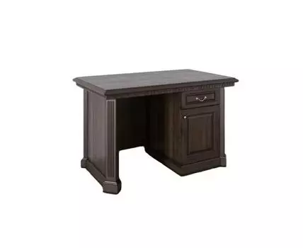 Стол письменный 1-тумбовый в цвете Орех (Орех, 130)