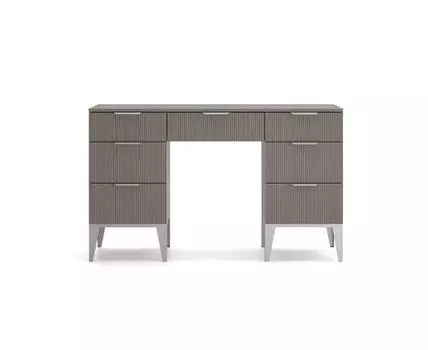 Стол письменный Diamond (коричневый, серый, 132,5)