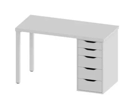 Стол письменный Ингар 1/5Т 120x75x55