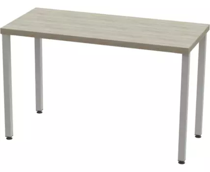 Стол письменный Ингар 1/ТТ 120x75x55, дуб беленый/белый