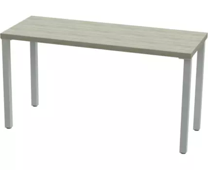 Стол письменный Ингар 2/ТТ 140x75x55, дуб беленый/белый