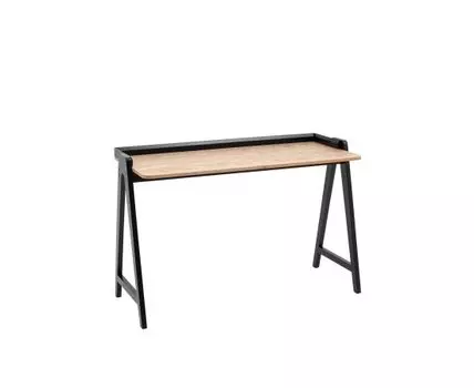 Стол письменный Pyramid 118*53 светлое дерево/черный