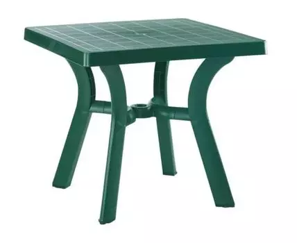 Стол пластиковый обеденный Viva (светло-зеленый, 80)