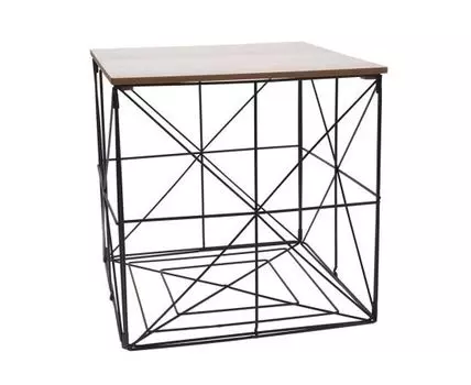 Стол приставной Cube Black (Черный, 38)