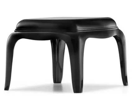 Стол-пуф пластиковый Pasha (Черный, 60)