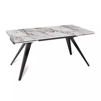 Стол раскладной Asti (160+40+40), керамика глянцевая Top Pandora