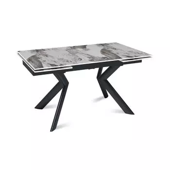 Стол раскладной Bridge (160+40+40), керамика глянцевая Pandora