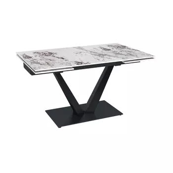 Стол раскладной Malibu (140+40+40), керамика глянцевая Patagoniya