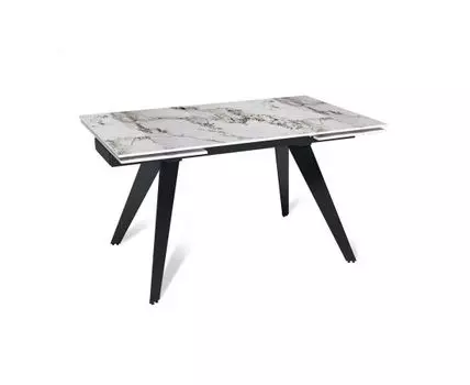 Стол раскладной Rhein (140+40+40), керамика глянцевая Pandora